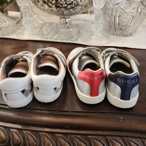 SoLD Gucci and Burberry boys shoes(2 pairs)